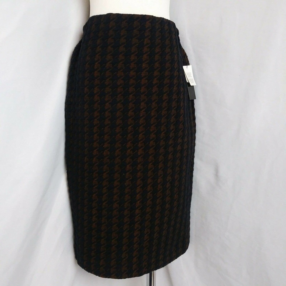 3/25$ Houndstooth PREMISE STUDIO SKIRT Straight
